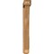 Ekena Millwork Traditional Craftsman Rough Sawn Bracket w/ Offset Brace, Western Red Cedar, 6"W x 42"D x 48"H BKT0604X42X48TRA04RWR - alternate 3